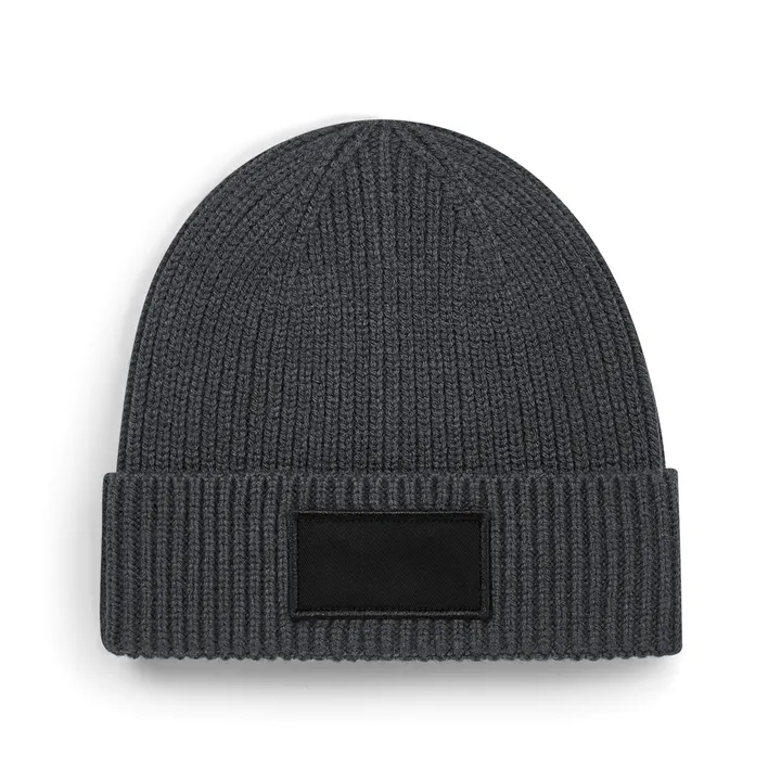 Bonnet tendance à patch Graphite Grey / Black