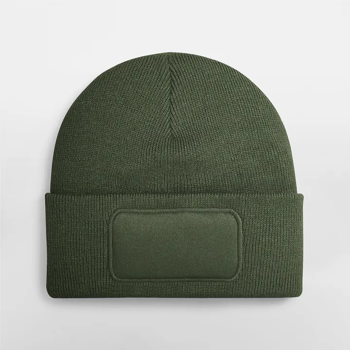 Original Patch Beanie Olive Green