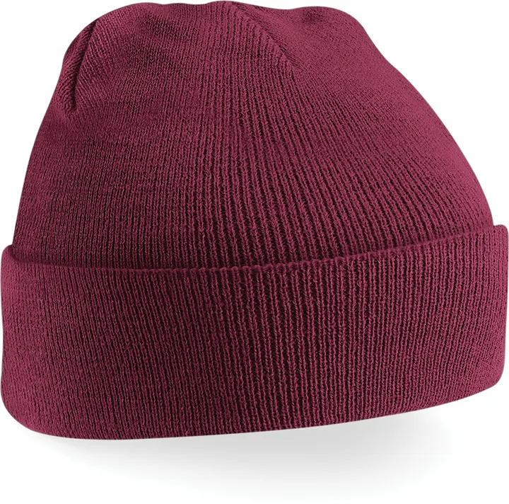 Mütze mit Umschlag Original Burgundy