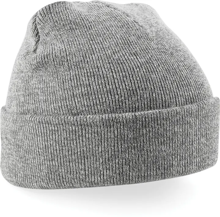 Mütze mit Umschlag Original Heather Grey