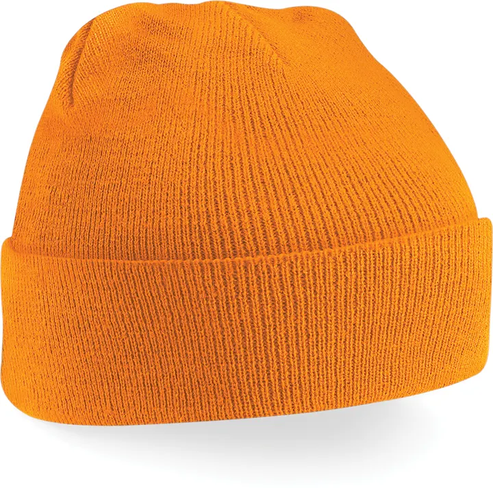 Mütze mit Umschlag Original Orange