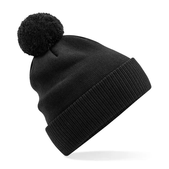 Bonnet Snowstar® en coton bio Black