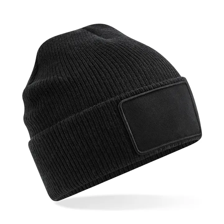 Bonnet Thinsulate™ avec patch amovible Black