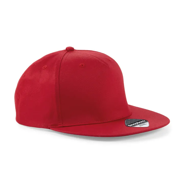 Casquette Rapper 5 panneaux Classic Red