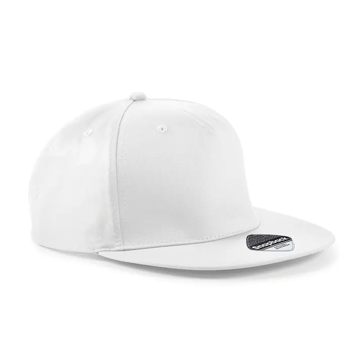 Casquette Rapper 5 panneaux White