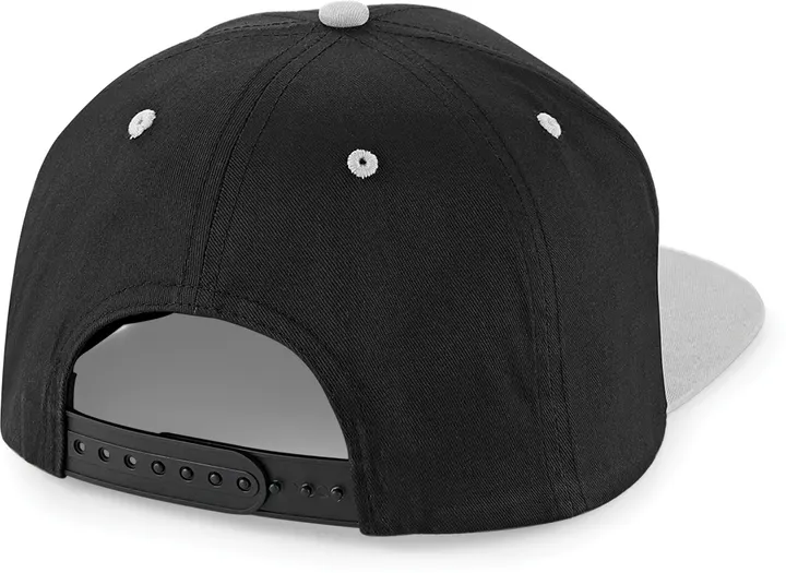 Casquette Snapback contrastée - 5 panneaux Black / Grey