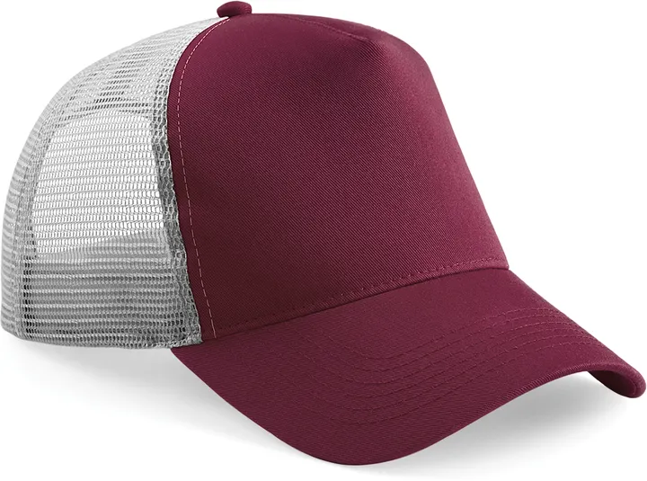 Casquette américaine Burgundy / Light Grey