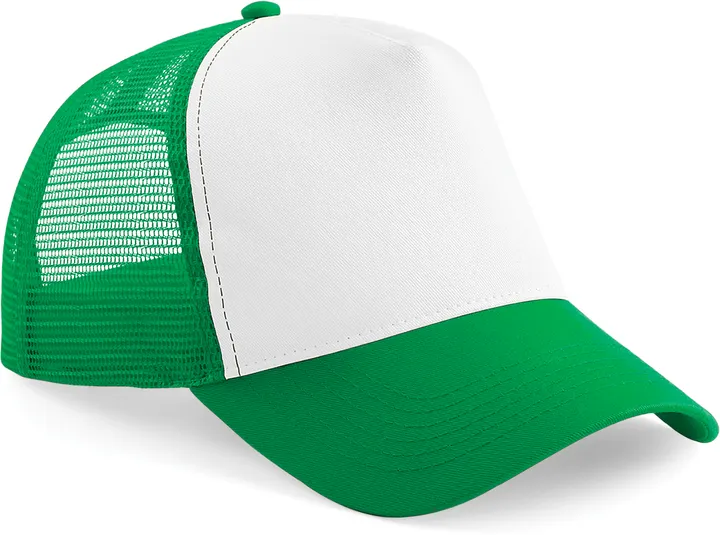Casquette américaine Pure Green / White