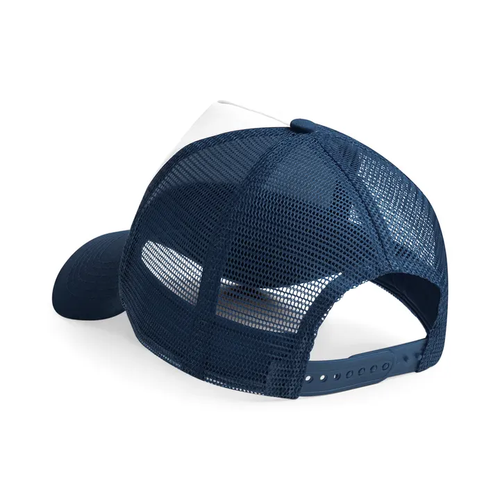 Mesh-Cap Junior, hinten verstellbar French Navy / White