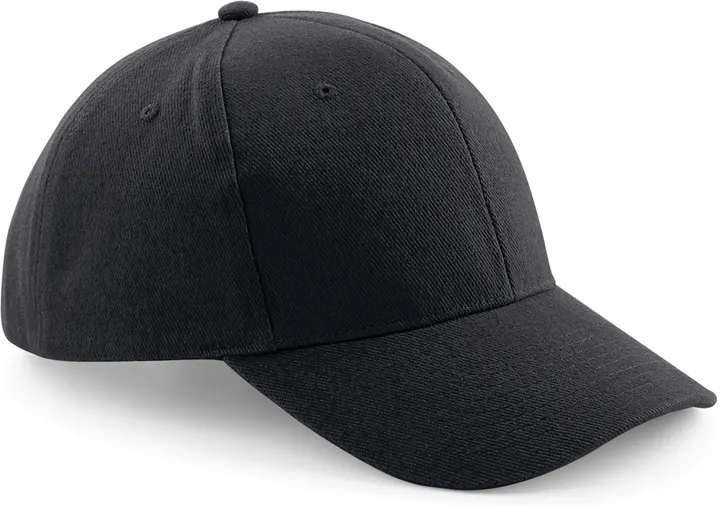 Kappe Pro-Style, gebürstete Baumwolle Black