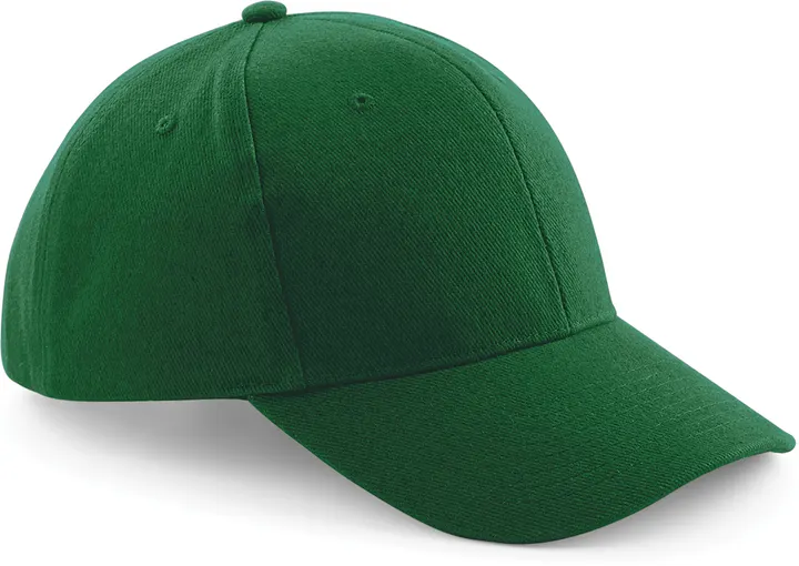 Kappe Pro-Style, gebürstete Baumwolle Forest Green