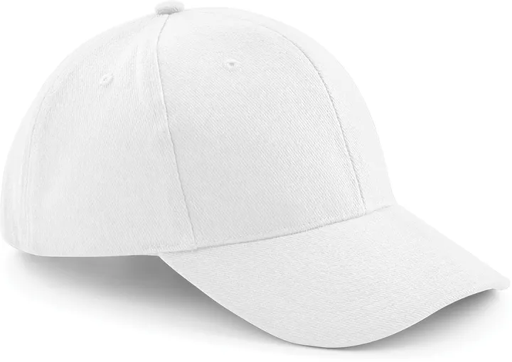 Kappe Pro-Style, gebürstete Baumwolle White