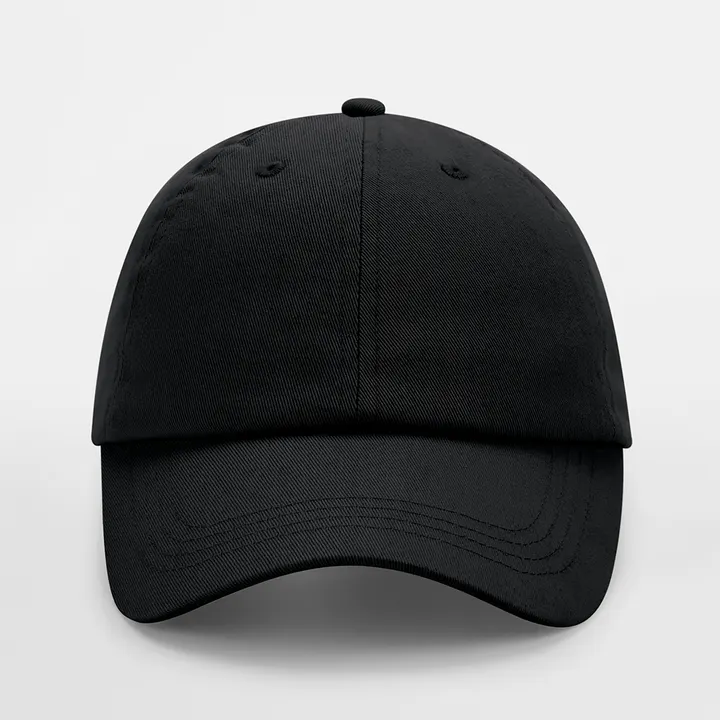 6-Panel-Kappe Low Profile Black