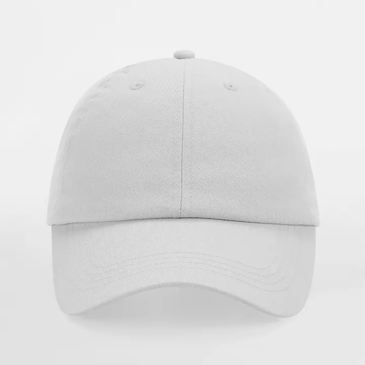 6-Panel-Kappe Low Profile White