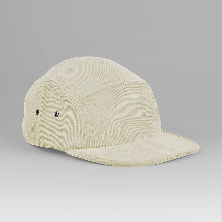 Casquette campeur 5 panneaux en velours Stone