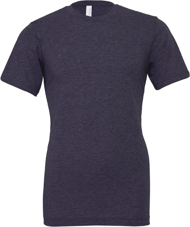 Men's short sleeve T-Shirt Heather Heather Midnight Navy