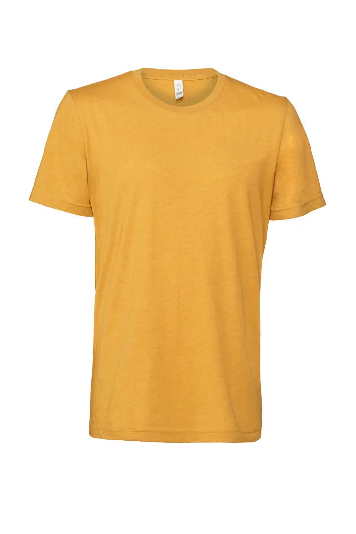 Men's short sleeve T-Shirt Heather Heather Mustard