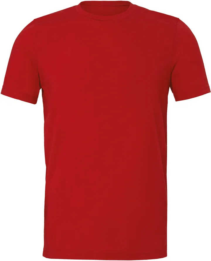 Men's short sleeve T-Shirt Heather Heather Red