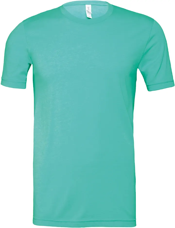 Men's short sleeve T-Shirt Heather Heather Sea Green