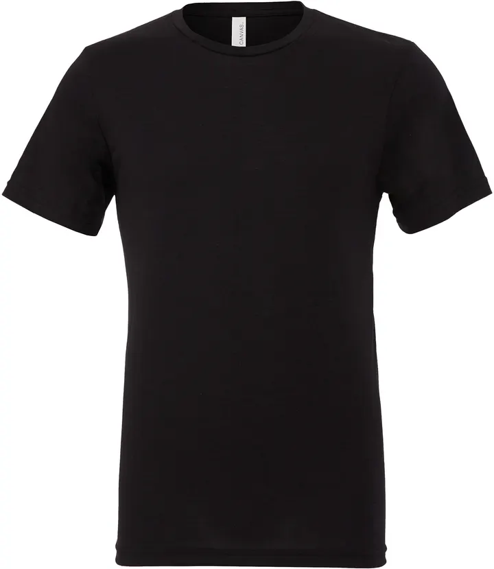 T-SHIRT homme TRIBLEND COL ROND Solid Black Triblend