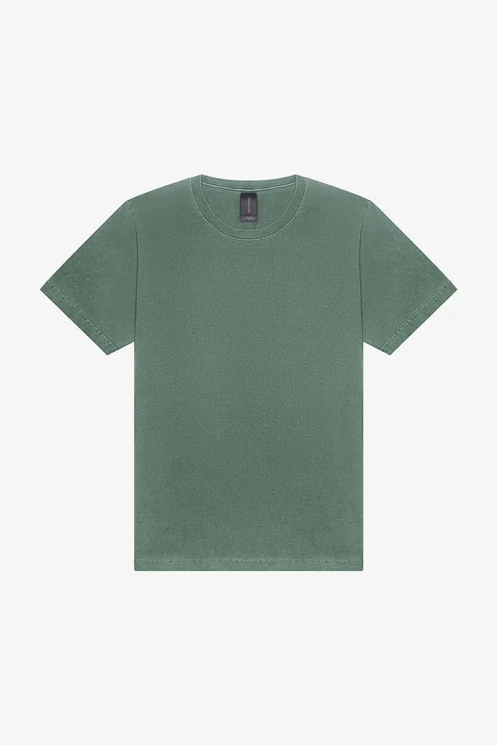 T-shirt délavé épais unisexe Washed pine