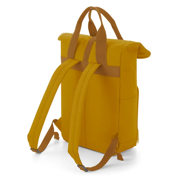 Rucksack mit doppeltem Griff Mustard