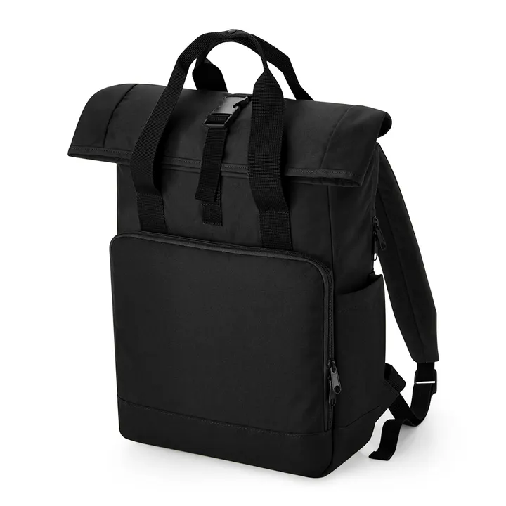 Sac à dos pour ordinateur recyclé Black