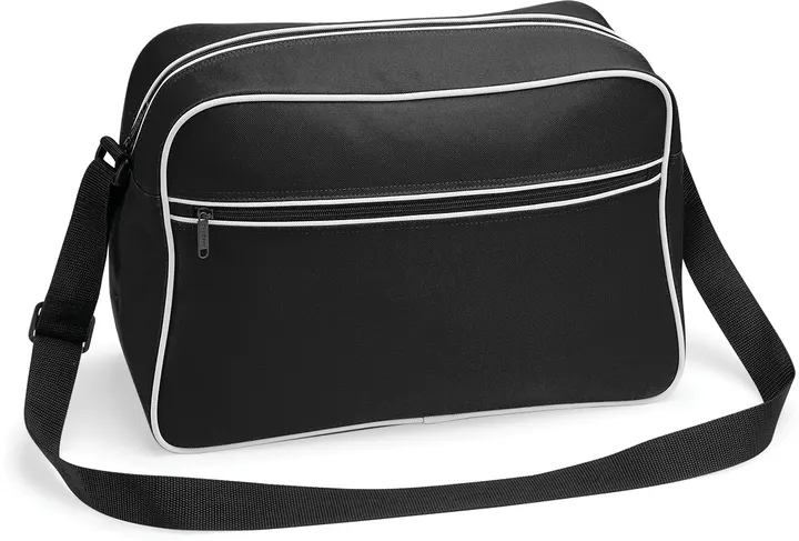 Sac bandoulière Rétro Black / White