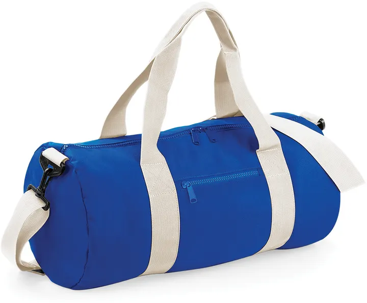 Sac baril original Bright Royal / Off White