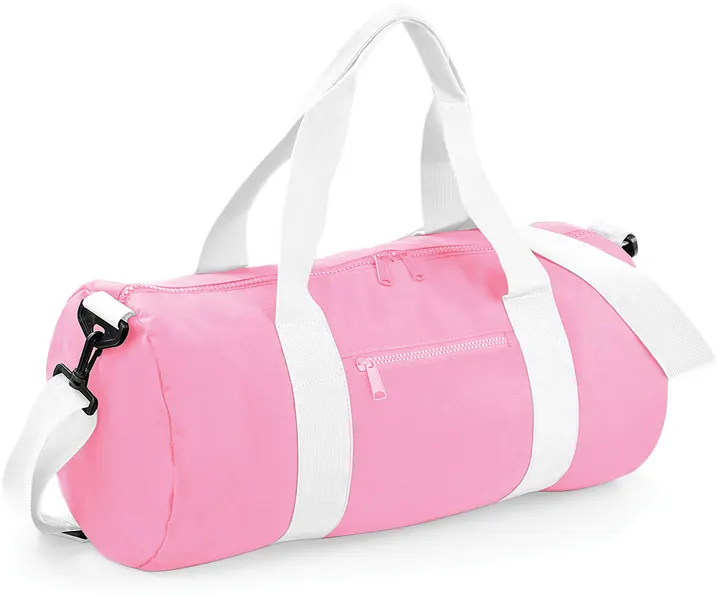 Sac baril original Classic Pink / White