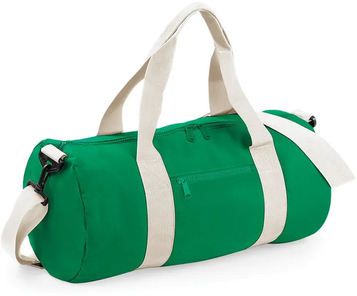 Sac baril original Kelly Green / Off White