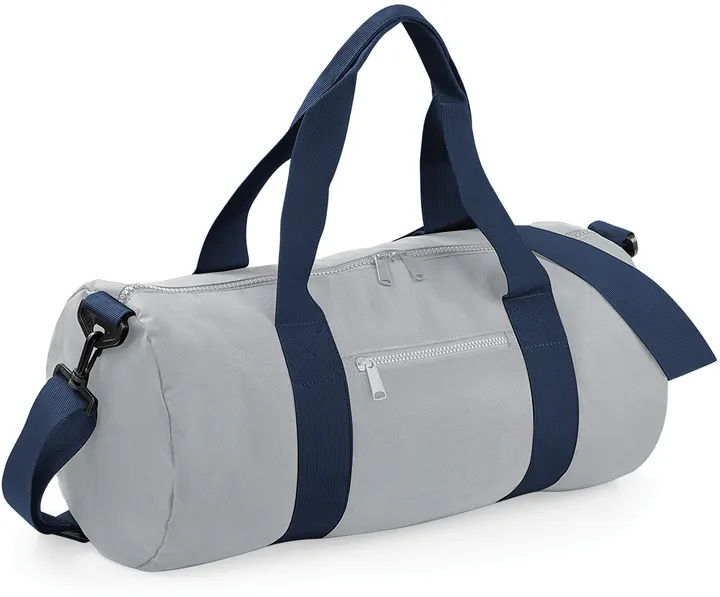 Sac baril original Light Grey / French Navy