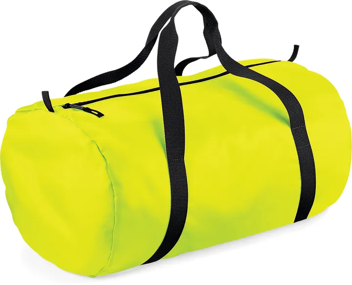 Sac fourre tout pliable Fluorescent Yellow / Black