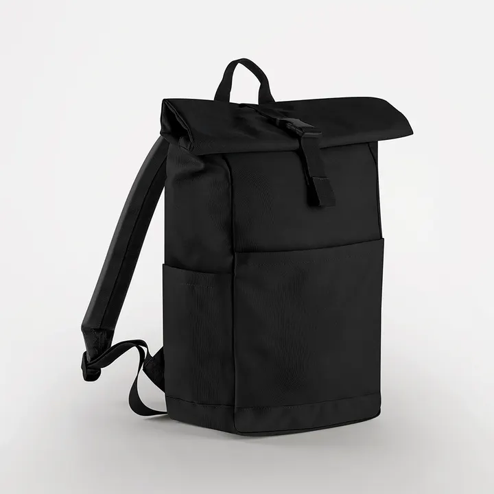 Sac à dos Roll Top recyclé Black