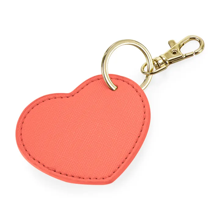 Porte-clés coeur Coral
