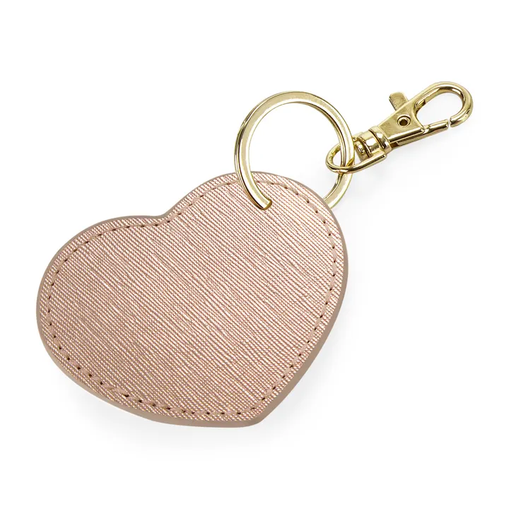 Porte-clés coeur Rose gold