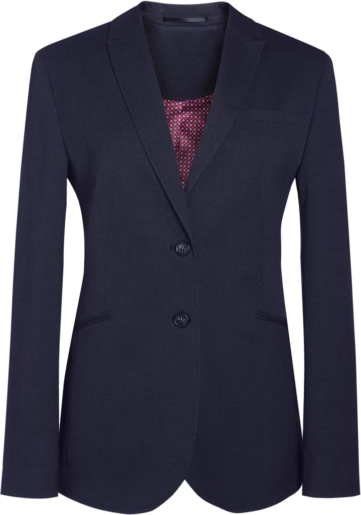 Damenjacke Cordelia Navy Pin Dot