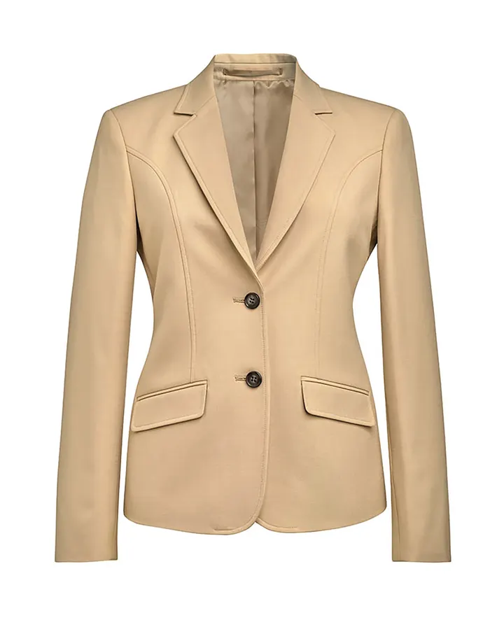 Damenjacke Margot taillierter Schnitt Sand