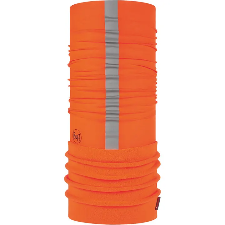 Original EcoStretch-Schlauchschal Solid Orange Fluor Reflective
