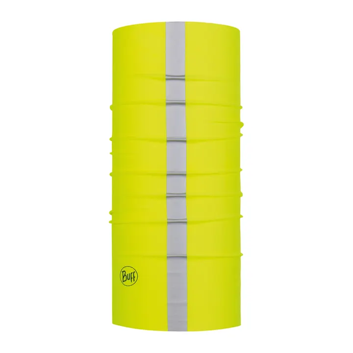 Original EcoStretch-Schlauchschal Solid Yellow Fluor Reflective