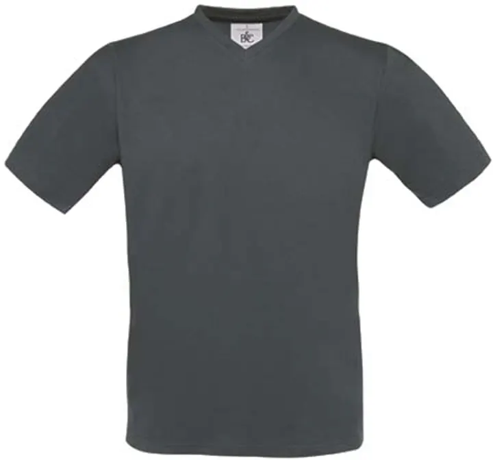 Exact 150 V-Neck T-Shirt Dark Grey