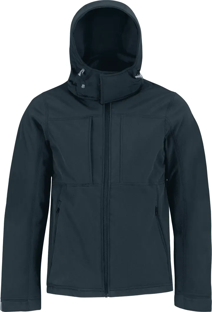 Veste softshell capuche homme Navy