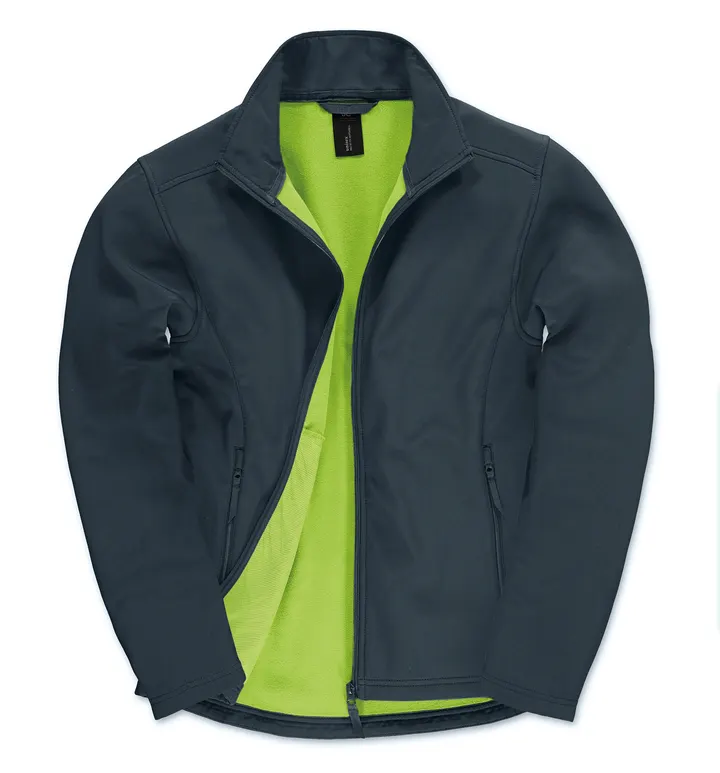 Id.701 Softshell / Men Navy / Neon Green