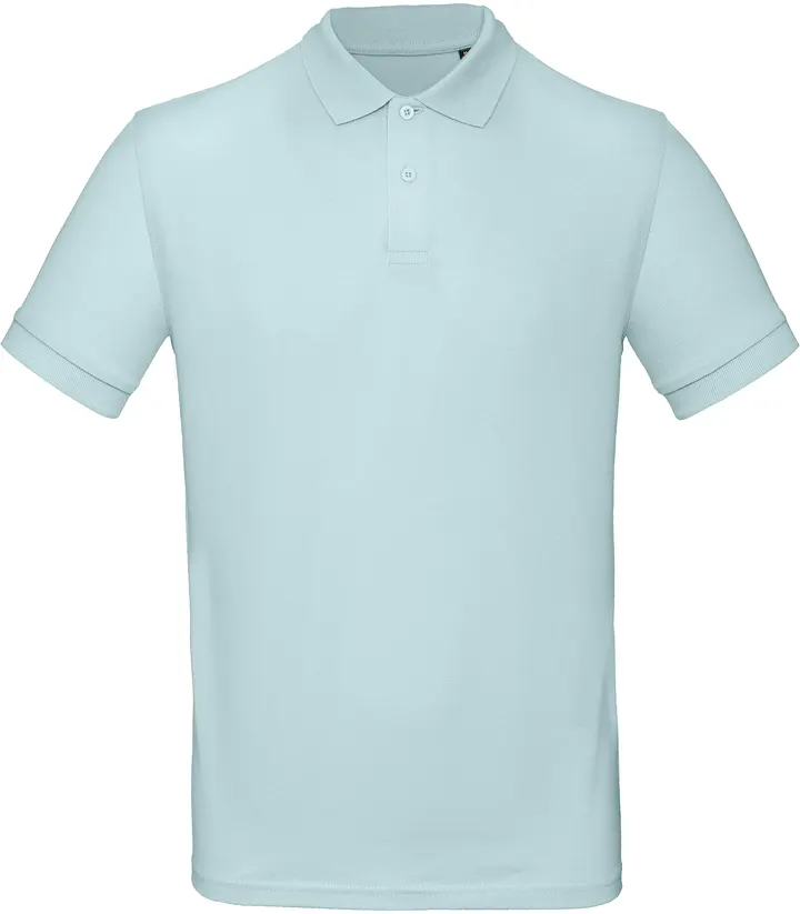 Men's organic polo shirt Millennial Mint