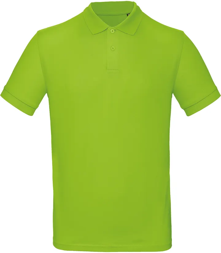 Men's organic polo shirt Orchid Green