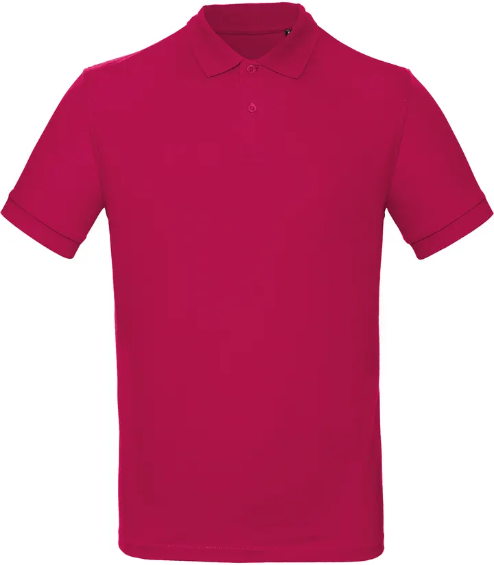 Men's organic polo shirt Sorbet