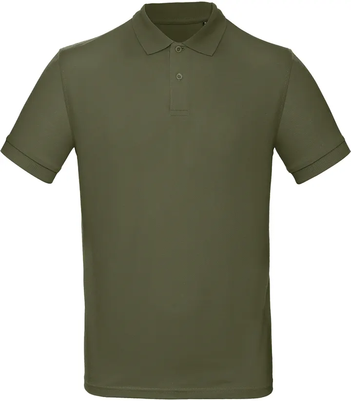 Men's organic polo shirt Urban Khaki