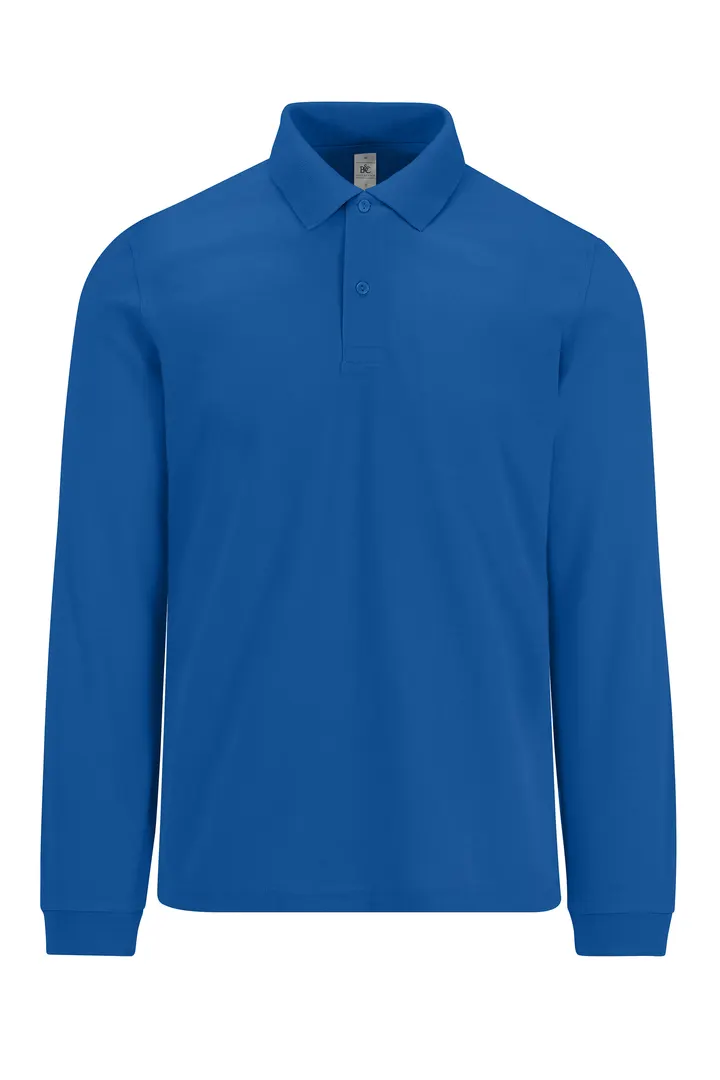 MY POLO 180 Herren mit langen Ärmeln Royal Blue