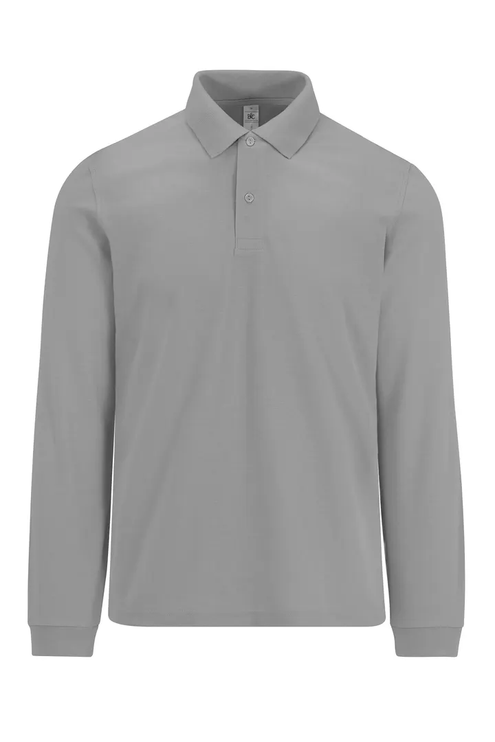 MY POLO 180 Herren mit langen Ärmeln Sport Grey