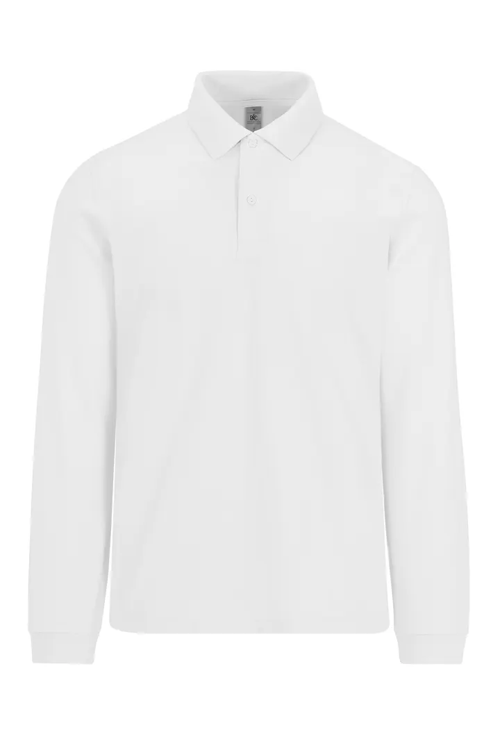 MY POLO 180 Herren mit langen Ärmeln White